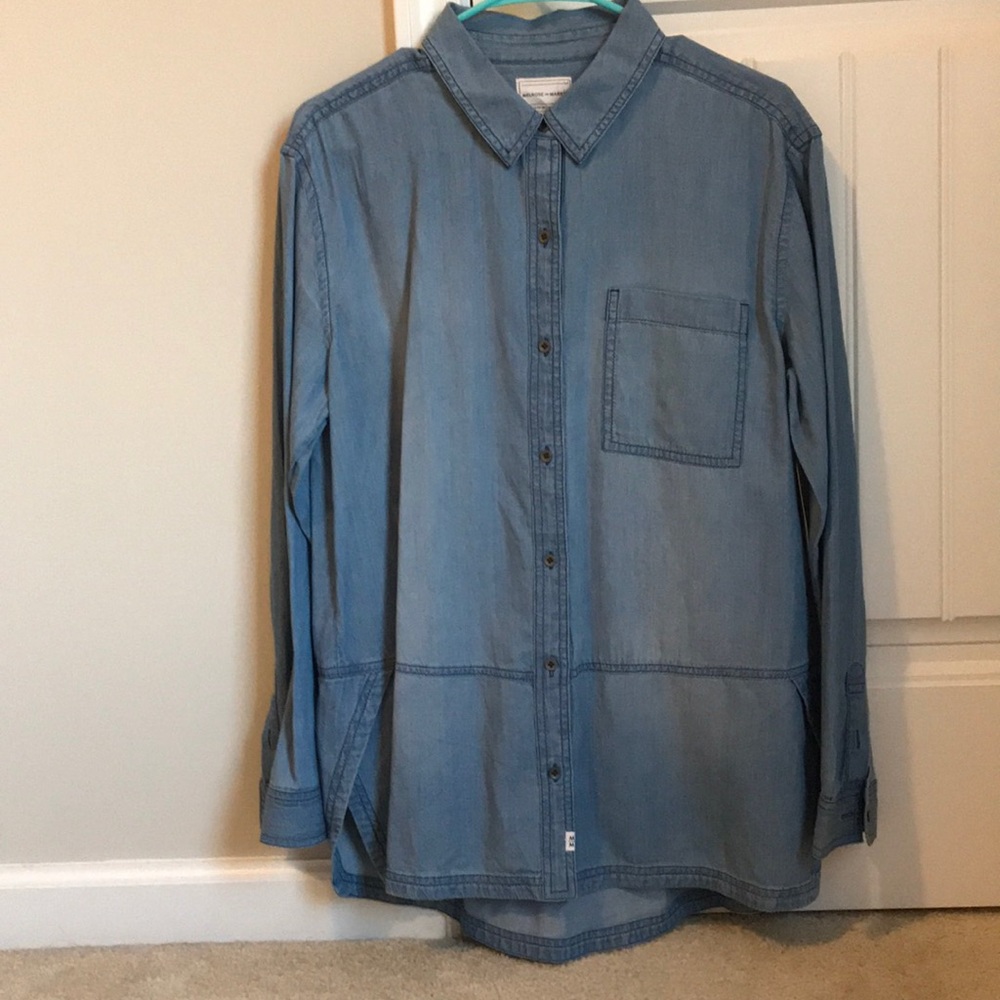 Blue Button Down Shirt